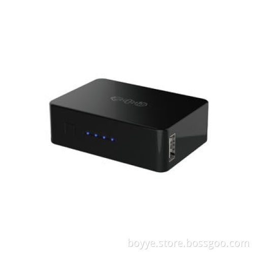 5,200mAh Power Bank with One 2A Output, 5-6 Hours Charging Time